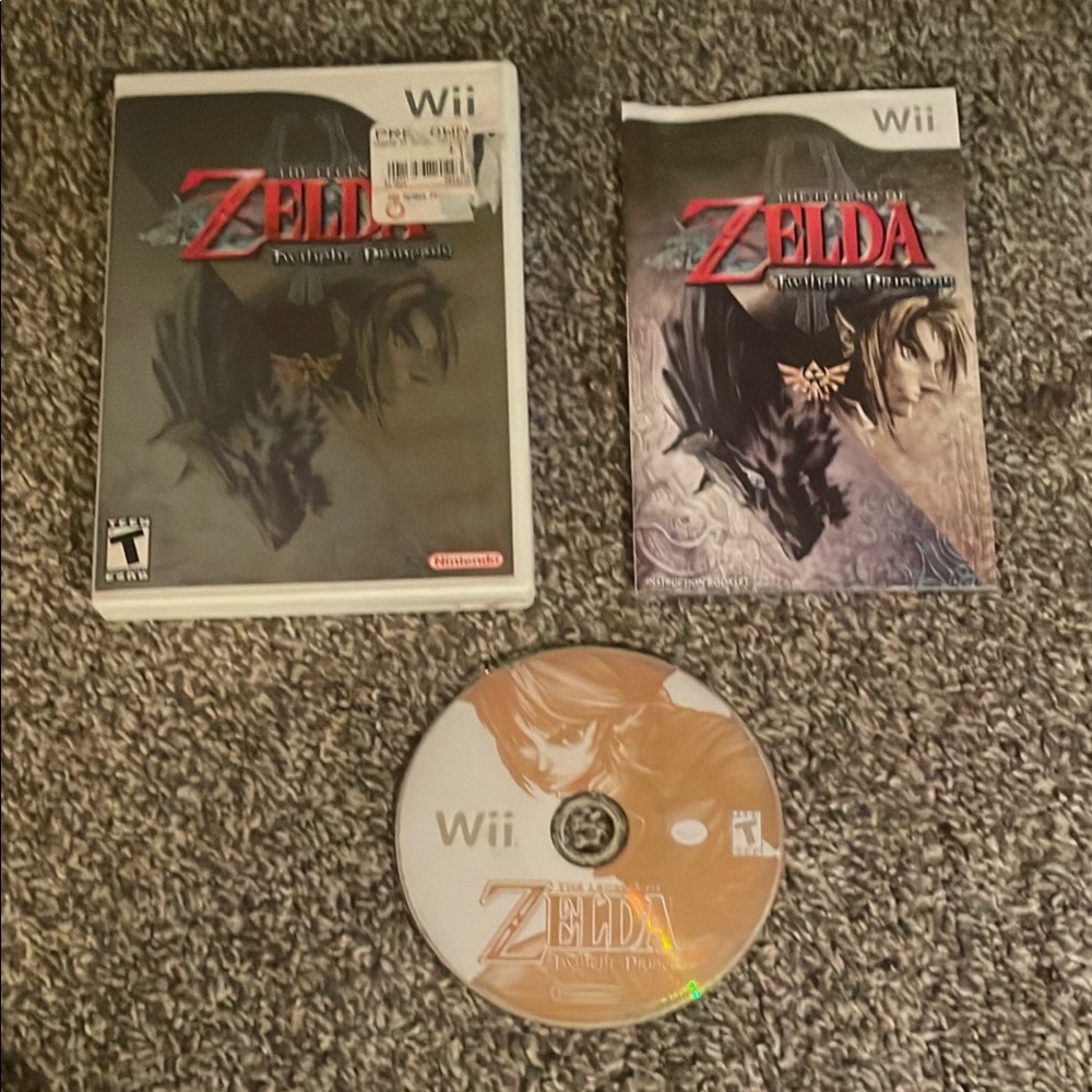 Nintendo Wii The Legend of Zelda: Twilight Princess